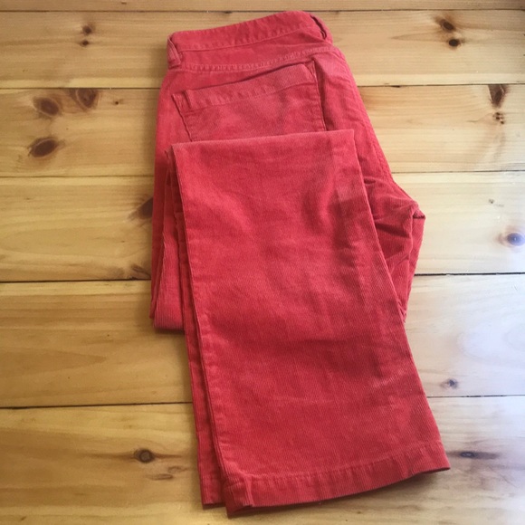 Vintage J. Crew Orange Matchstick Cord - Picture 5 of 14